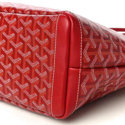 Goyard Goyardine Artois PM Red 10 of 12