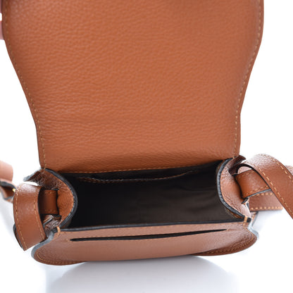 Chloe Calfskin Mini Marcie Round Crossbody Bag Tan 5 of 7