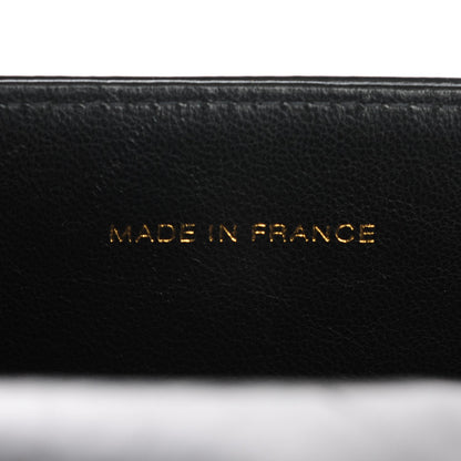 Chanel Vinyl CC Flap Black 9 of 11