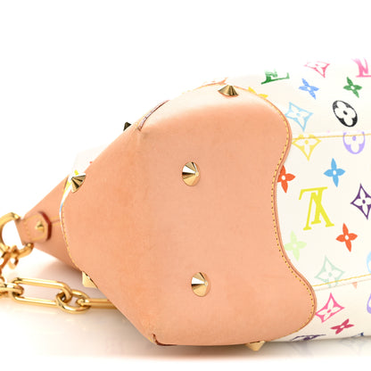 Louis Vuitton Monogram Multicolor Judy GM White 8 of 9
