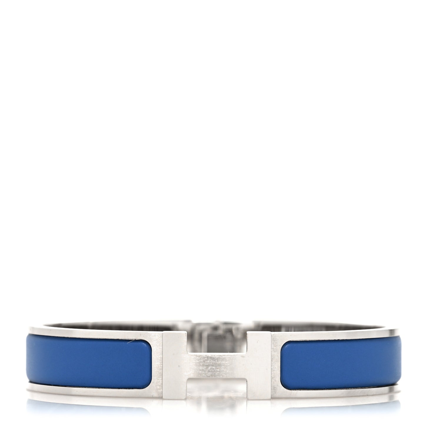 Matte Enamel Narrow Clic Clac HH Bracelet T5 Bleu Mediterranean