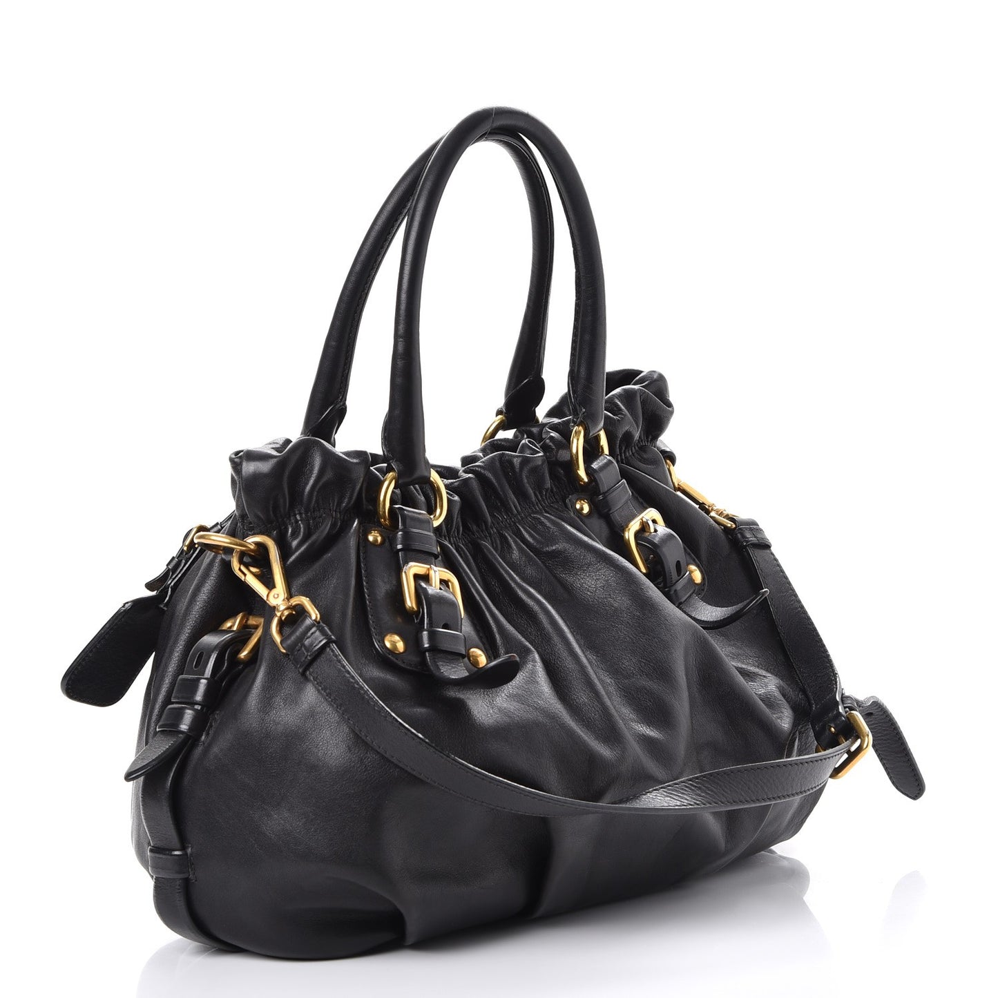 Soft Calf Tote Nero Black