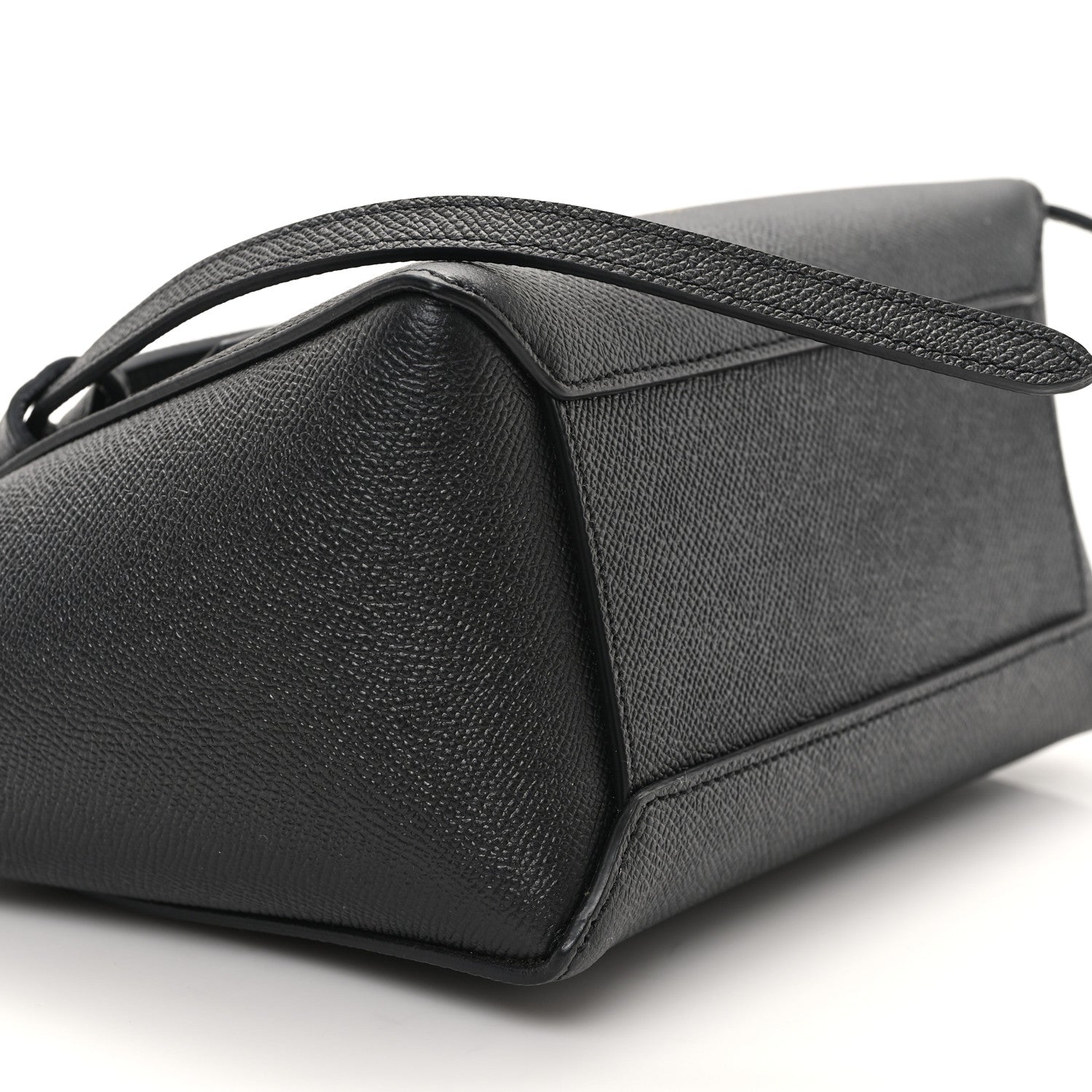 Celine Grained Calfskin Nano Belt Bag Black 8 of 9