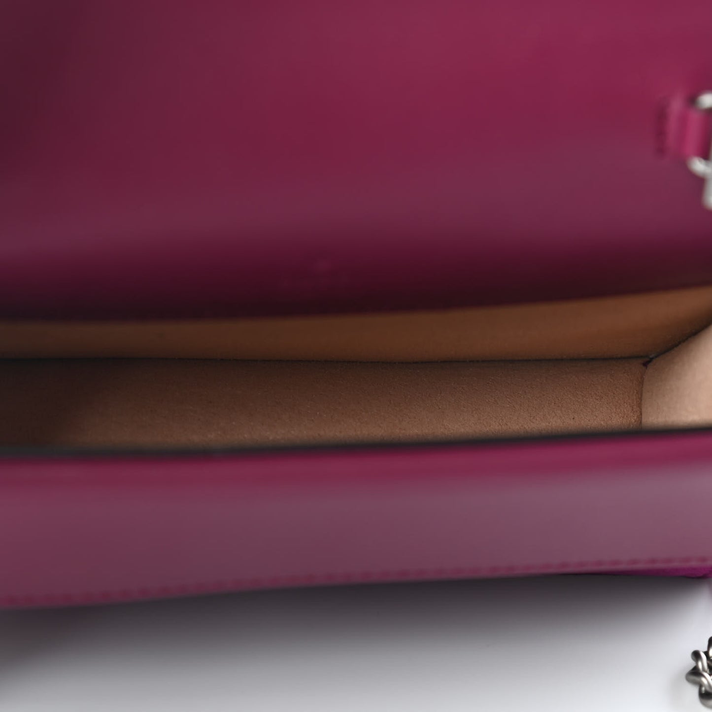 Velvet Super Mini Dionysus Shoulder Bag Fuchsia Violet Cyclamen