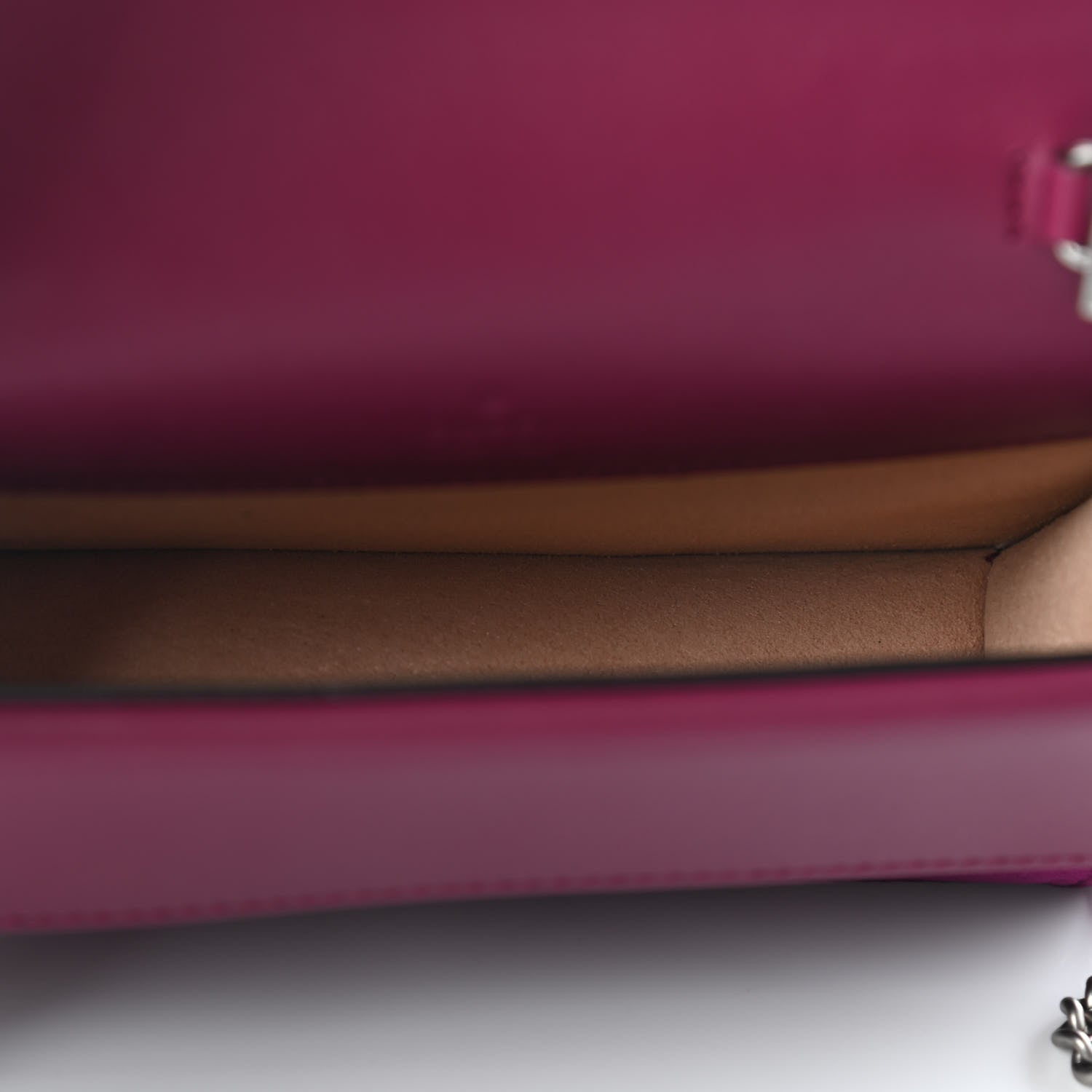 Gucci Velvet Super Mini Dionysus Shoulder Bag Fuchsia Violet Cyclamen 5 of 8