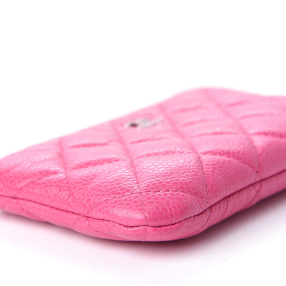 Chanel Caviar Quilted Small Cosmetic Case Pink 8 of 10