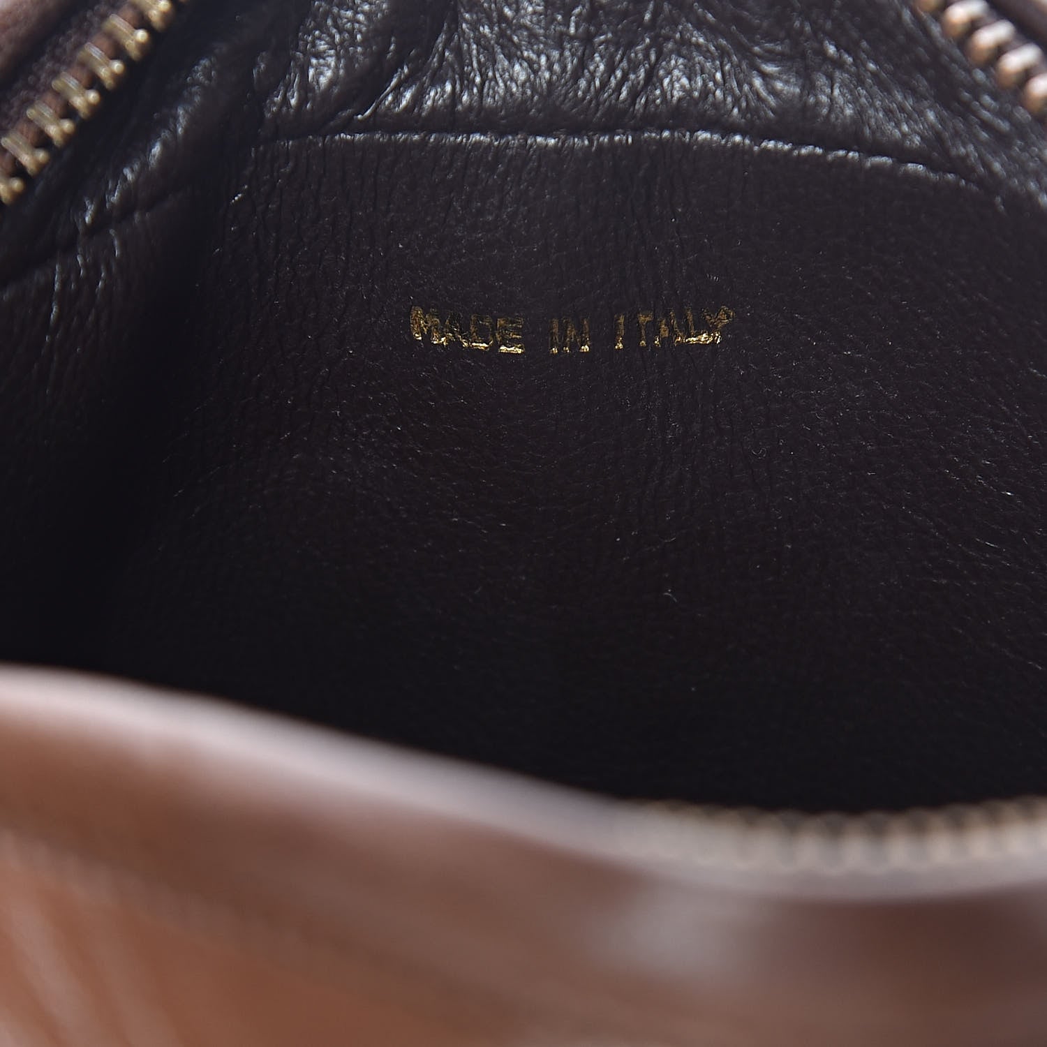 Chanel Lambskin Tassel Camera Case Brown 7 of 10