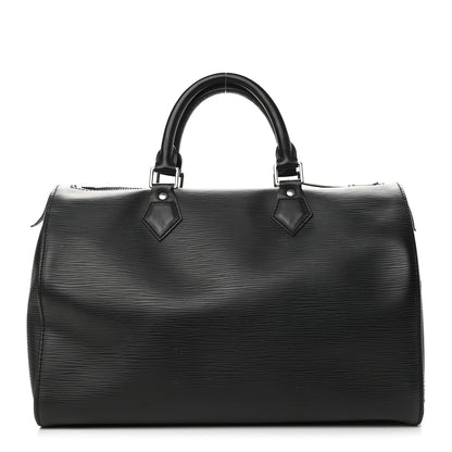 Louis Vuitton Epi Speedy 30 Black 1 of 8