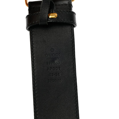 Gucci Calfskin Double G 40mm Belt 85 34 Black 9 of 10