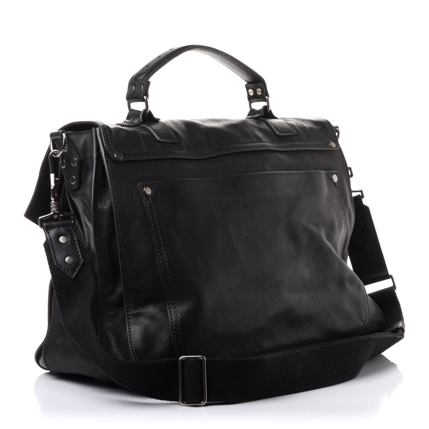Proenza Schouler Lambskin Medium PS1 Satchel Black 2 of 10
