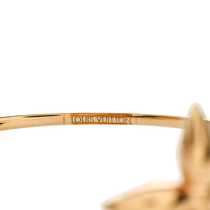 Louis Vuitton Metal Louisette Bracelet Gold 2 of 4
