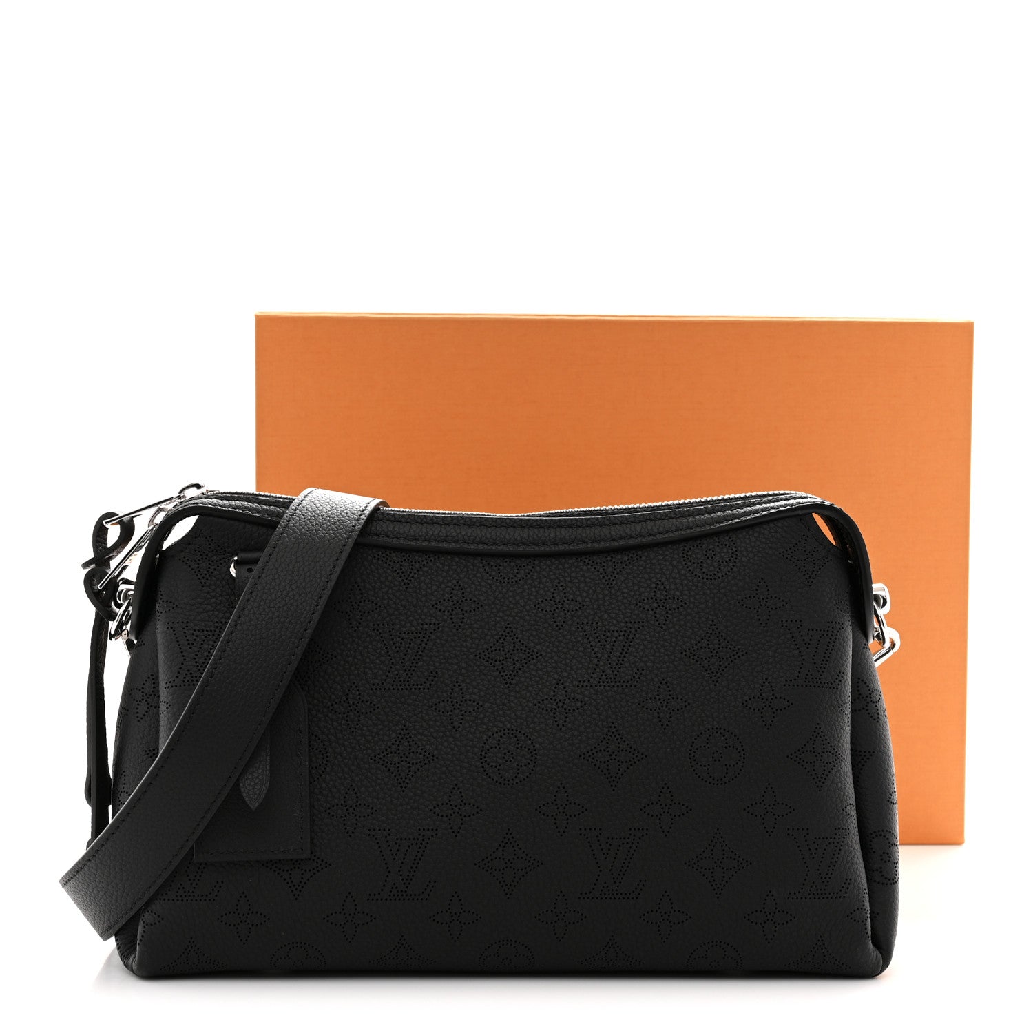 Louis Vuitton Mahina Braided Hand It All PM Black 1913438