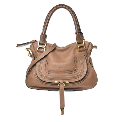 Chloe Calfskin Medium Marcie Satchel Nut 1 of 17