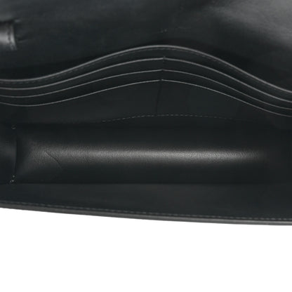 Celine Shiny Calfskin Triomphe Margo Wallet on Chain Black 5 of 11