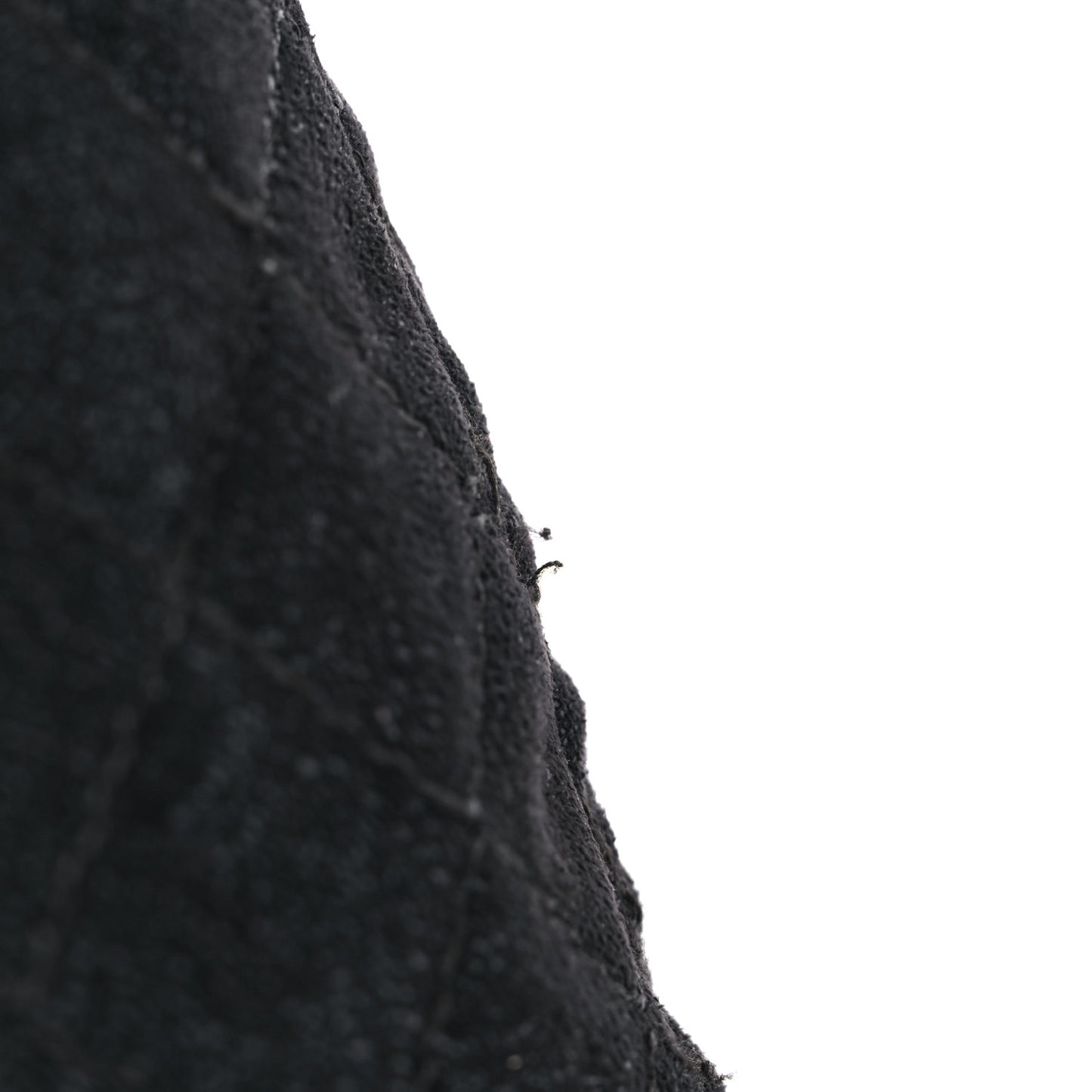 Shaggy Deer Quilted Small Falabella Backpack Black