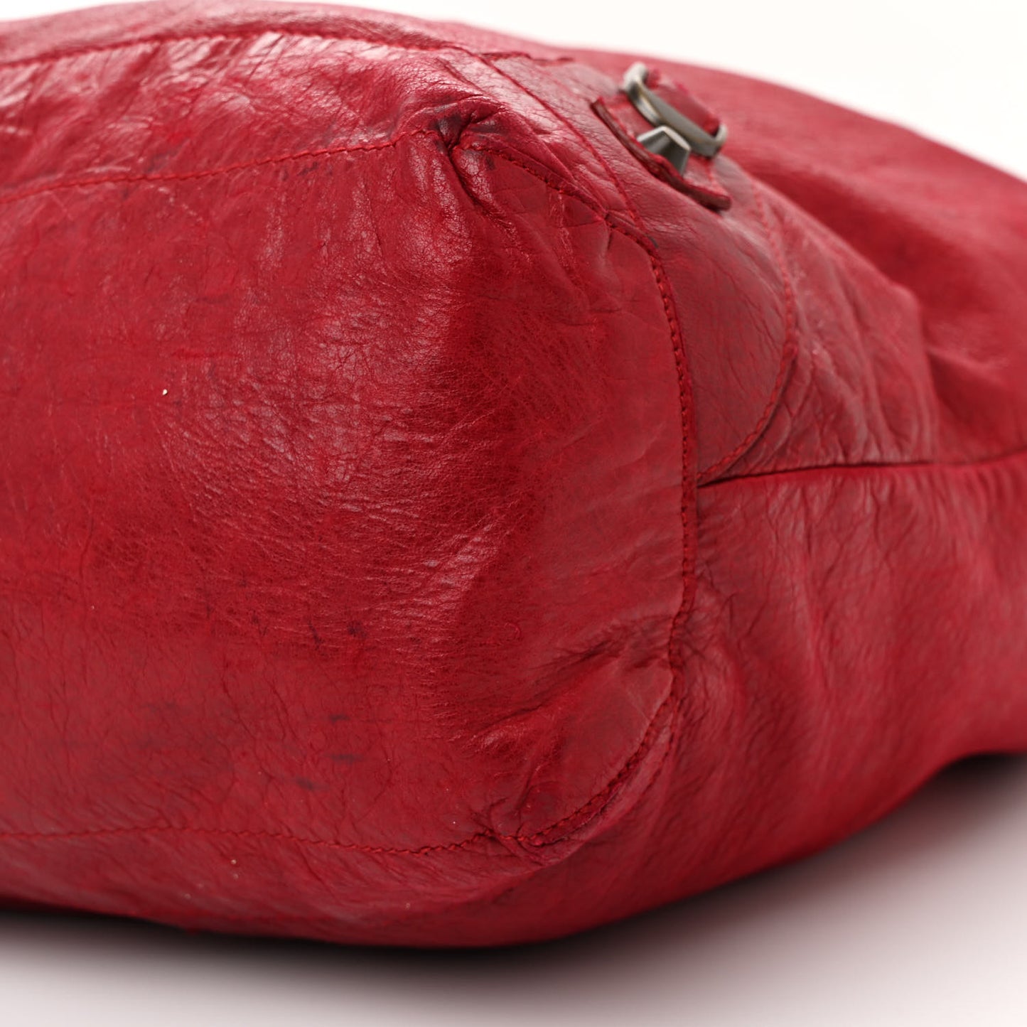 Agneau Classic Hardware Day Hobo Rubisse