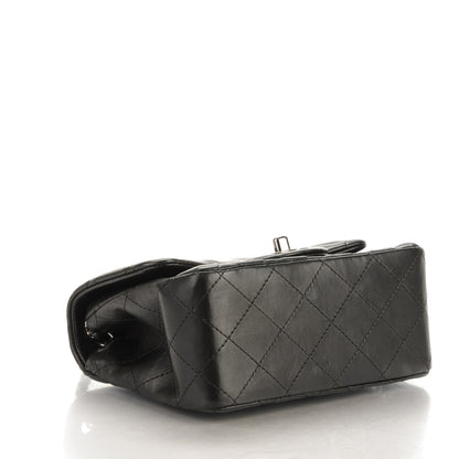 Chanel Lambskin Quilted Mini Square Flap Black 4 of 8