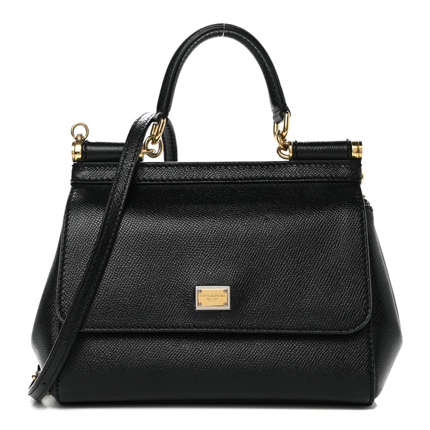 Dauphine Small Miss Sicily Satchel Black