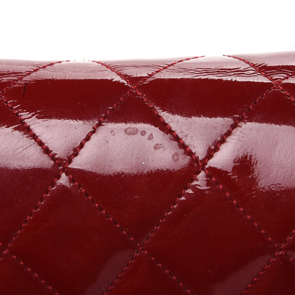 Chanel Patent Quilted Mini Square Flap Red 11 of 18