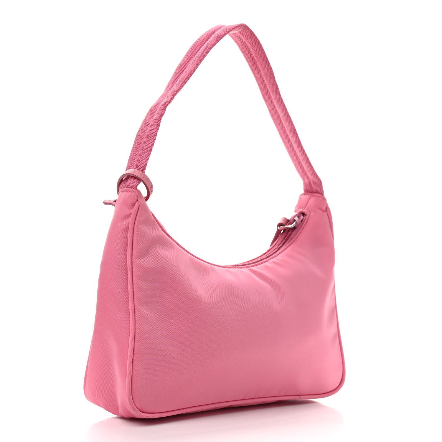 Prada Tessuto Nylon Mini Re-Edition 2000 Bag Begonia 3 of 9
