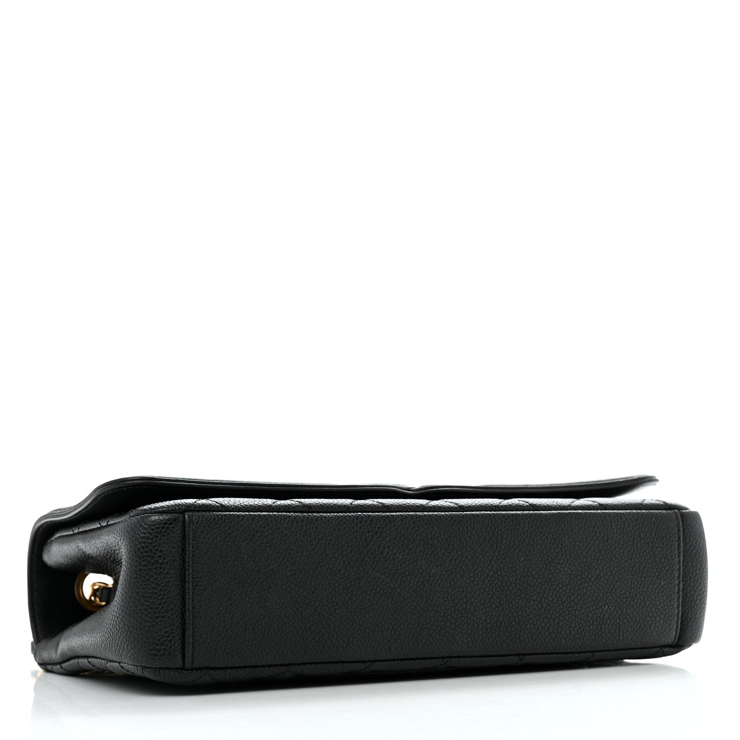 Caviar Quilted Medium CC Filigree Flap Black