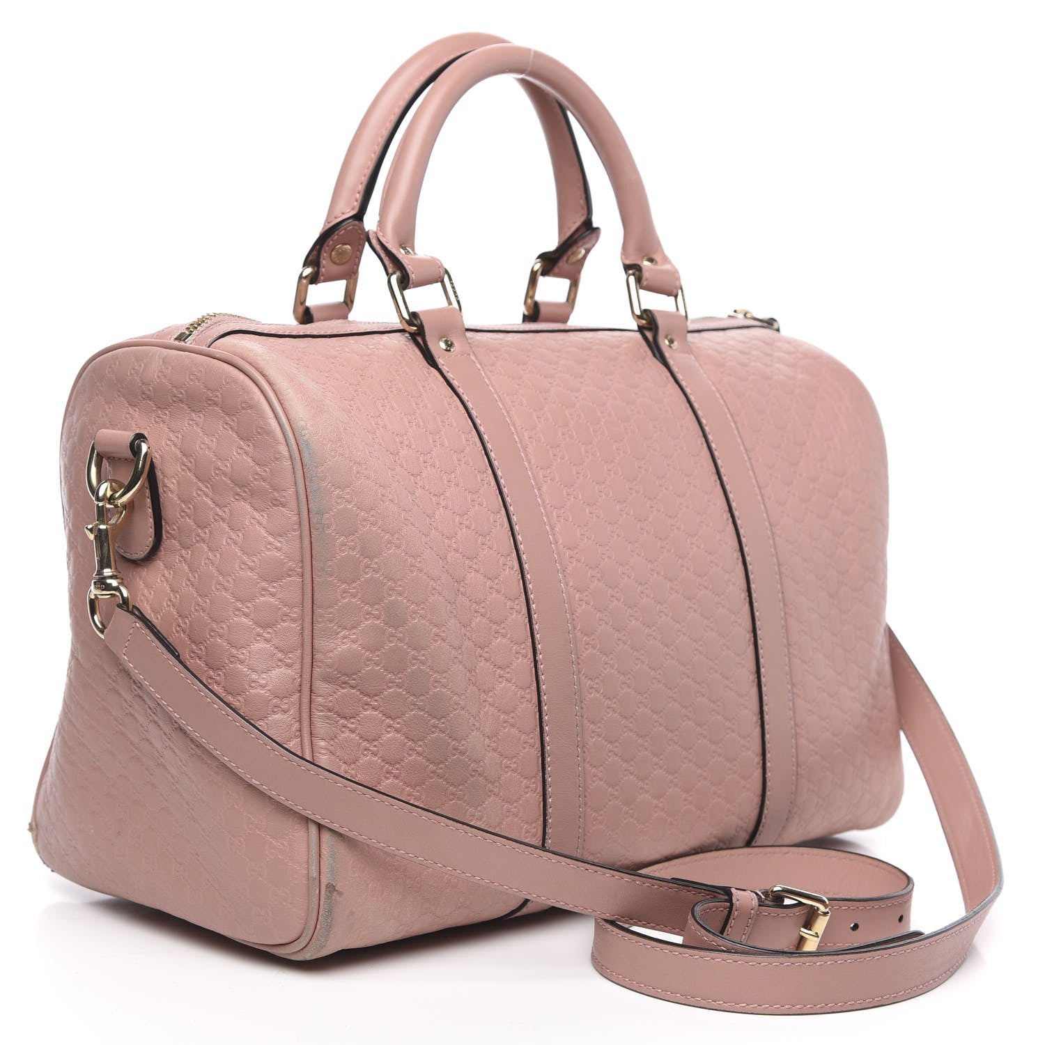 Gucci Microguccissima Medium Joy Boston Soft Pink 3 of 19