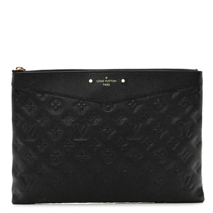 Louis Vuitton Empreinte Daily Pouch Black 1 of 6