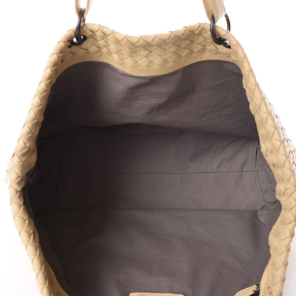Bottega Veneta Nappa Intrecciato Large Capri Tote Banane 5 of 14