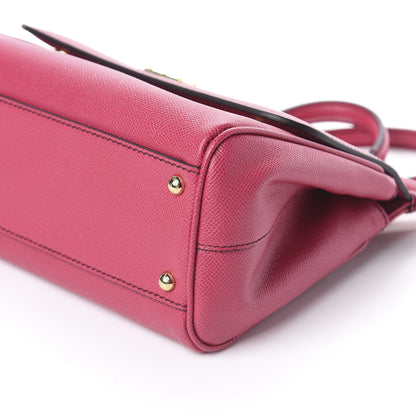 Dolce & Gabbana Dauphine Small Miss Sicily Satchel Pink 8 of 8