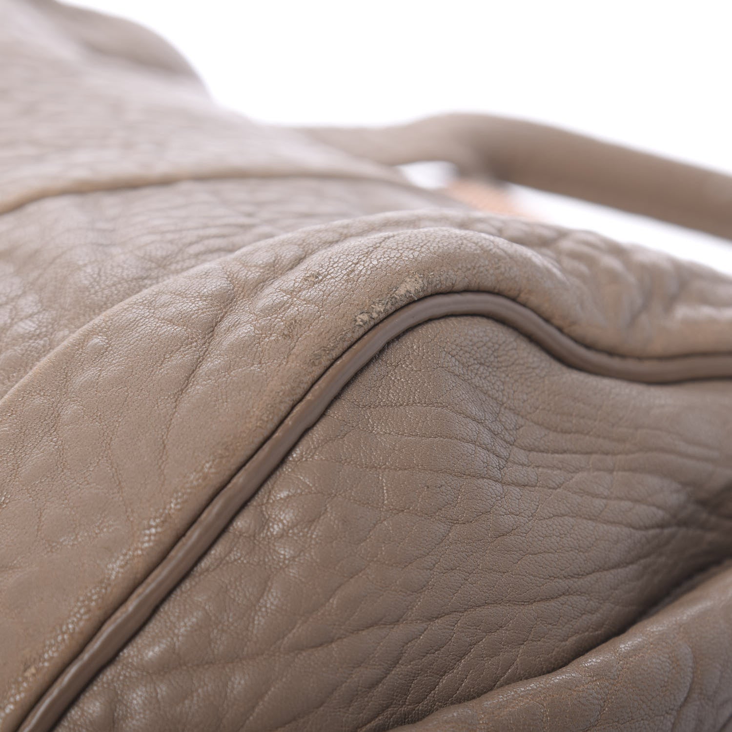 Alexander Wang Pebbled Lambskin Rockie Latte Rose Gold Hardware 12 of 14