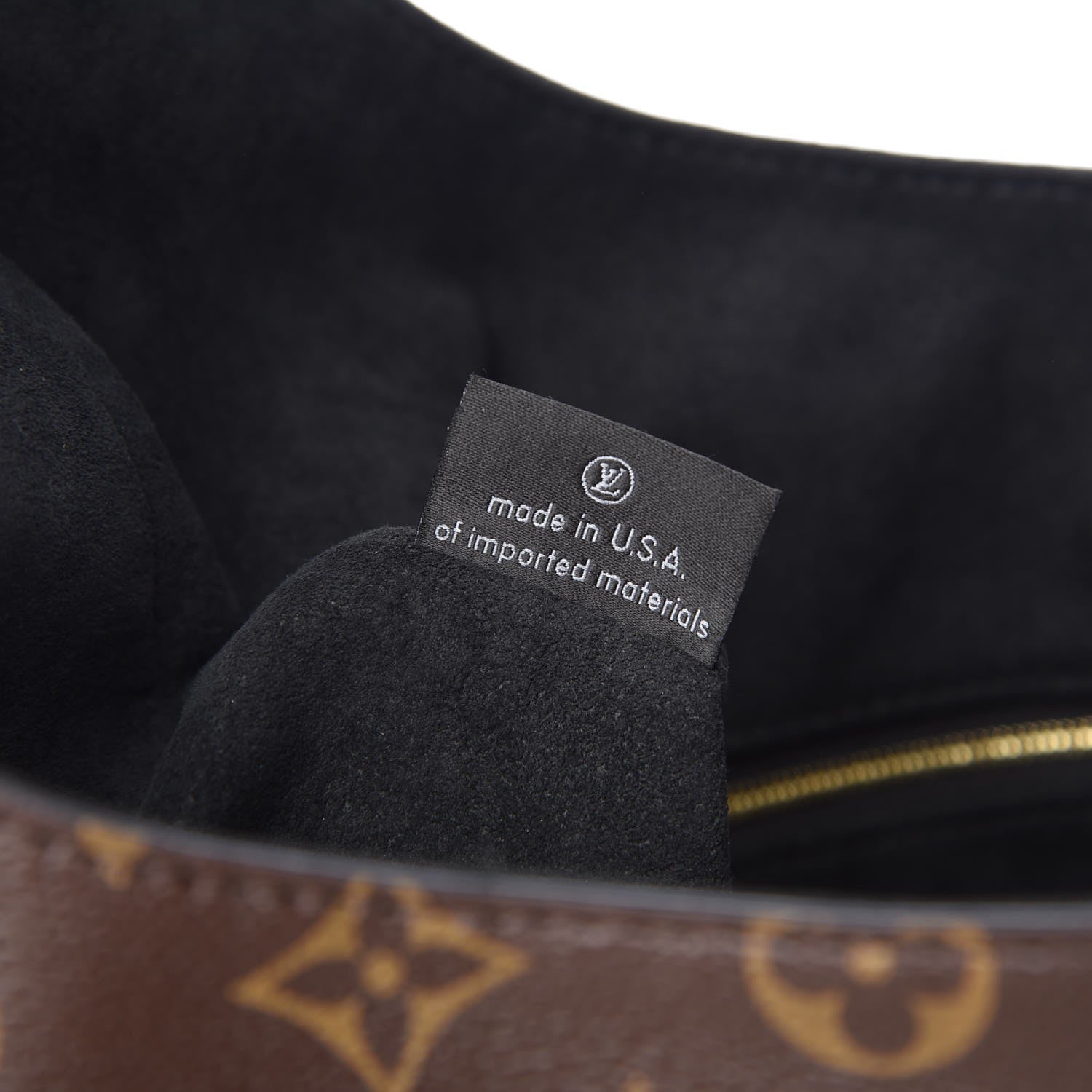 Louis Vuitton Monogram Flower Hobo Black 7 of 12