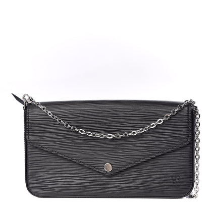 Louis Vuitton Epi Pochette Felicie Black 1 of 13