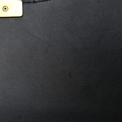 Gucci Nappa GG Supreme Monogram Medium Osiride Top Handle Bag Black Oro Vecchio Beige Ebony 11 of 20
