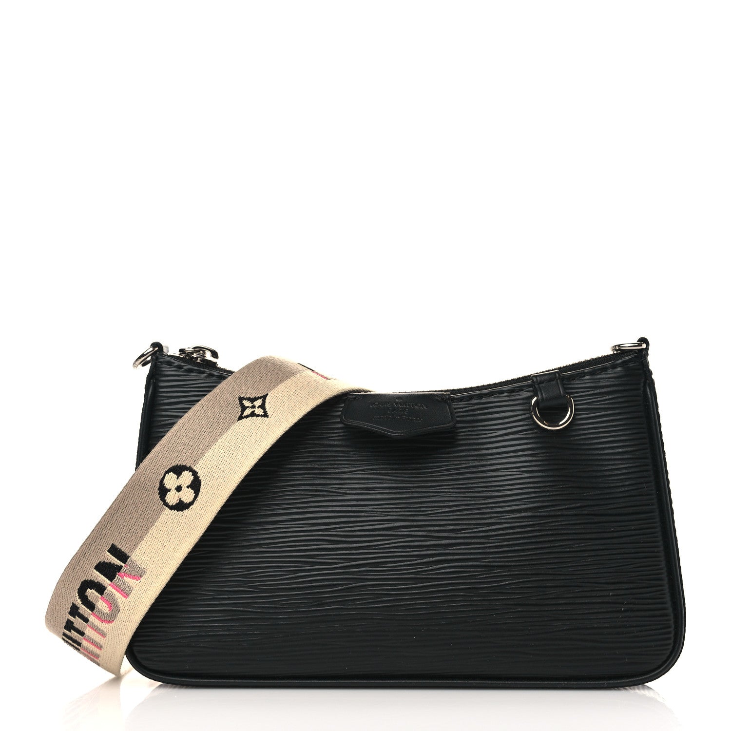 Louis Vuitton Epi Logo Easy Pouch On Strap Black 1 of 8