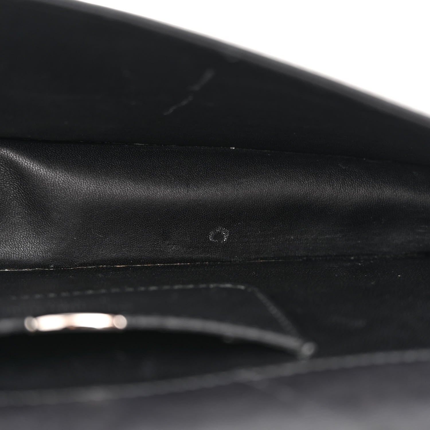 Christian Dior Calfskin Paradise Diorama Croisiere Chain Wallet Black 11 of 15