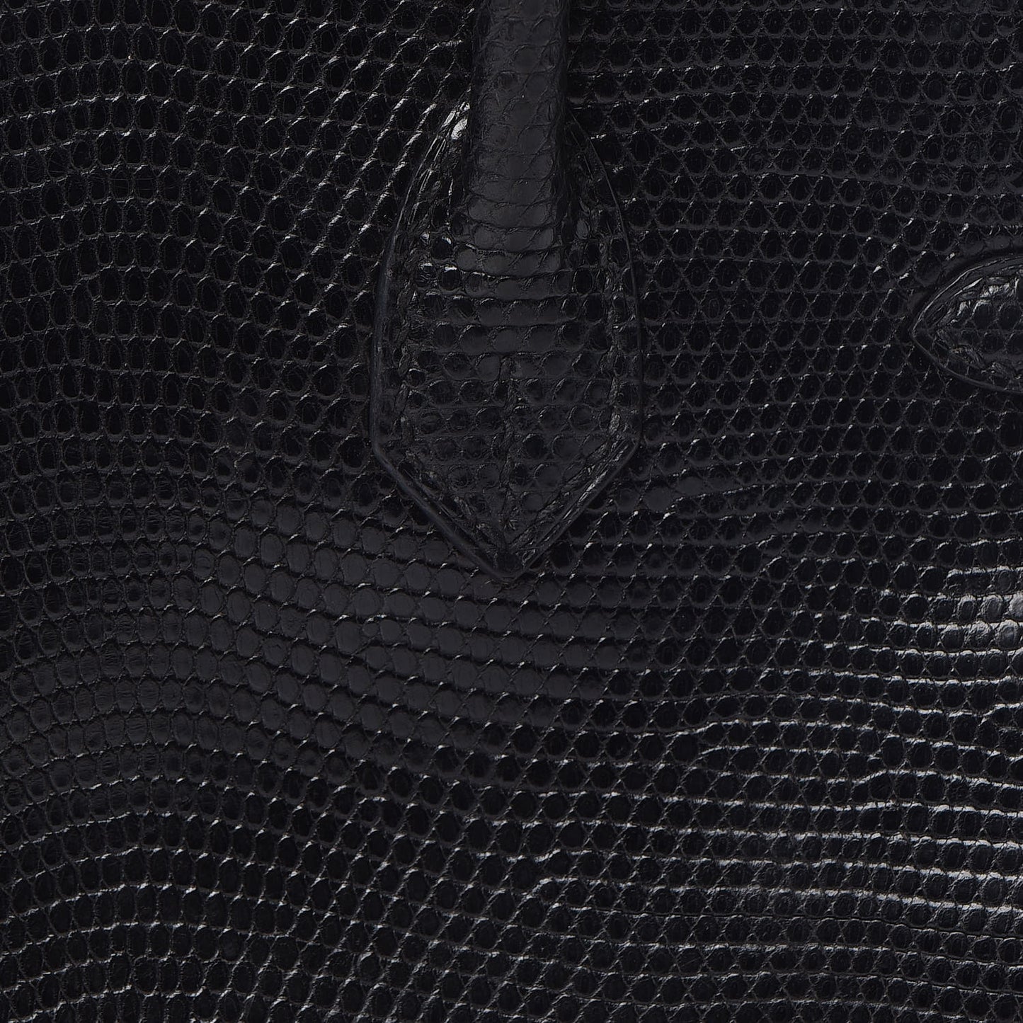 Lizard Birkin 25 Black