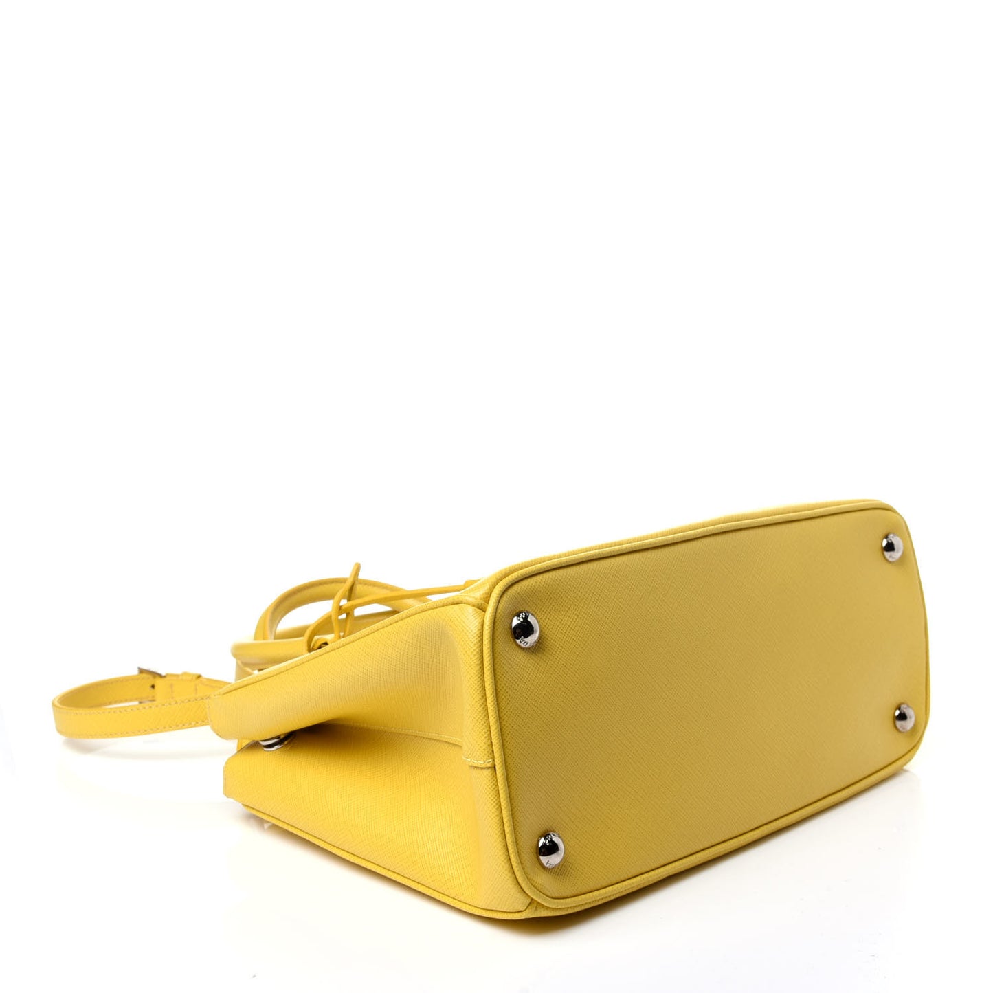 Saffiano Small Galleria Double Zip Tote Soleil