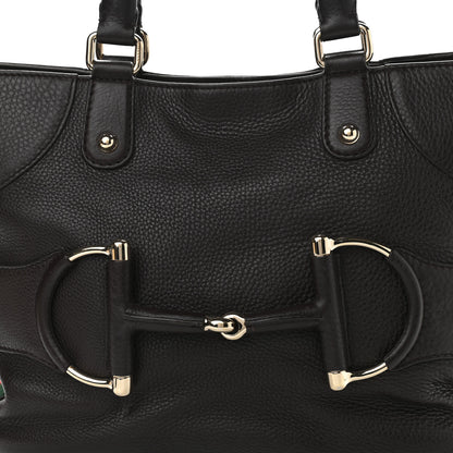 Gucci Calfskin Horsebit Web Dark Brown 8 of 12
