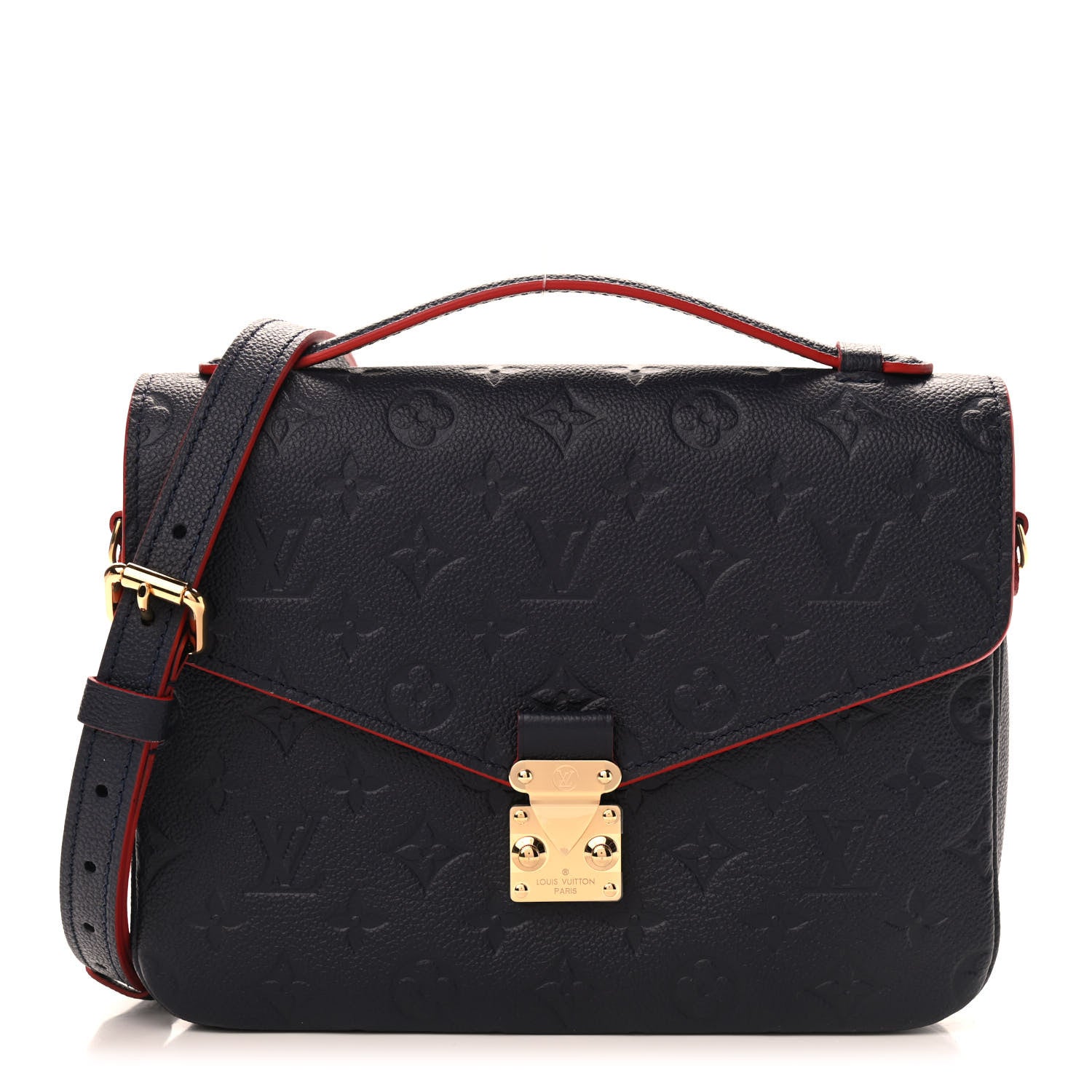 Louis Vuitton Empreinte Pochette Metis Marine Rouge 1 of 8