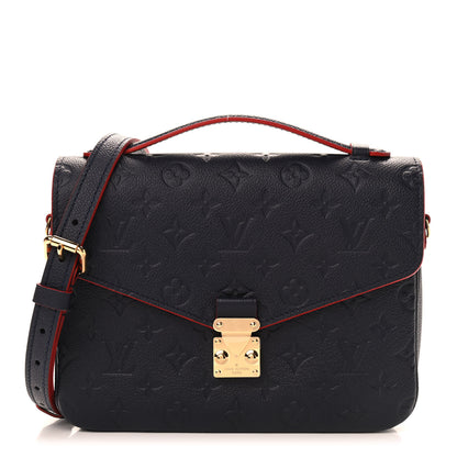 Louis Vuitton Empreinte Pochette Metis Marine Rouge 1 of 8