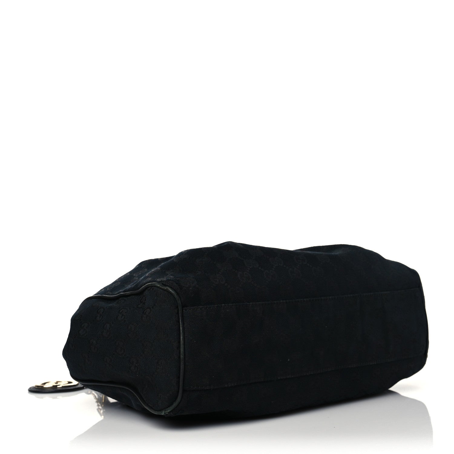 Gucci Monogram Medium Sukey Tote Black 4 of 15
