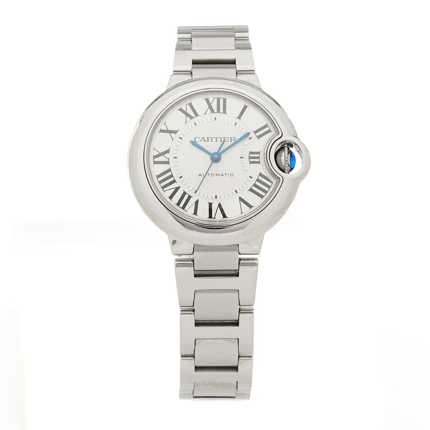 Cartier Stainless Steel 33mm Ballon Bleu De Cartier Automatic Watch 1 of 5