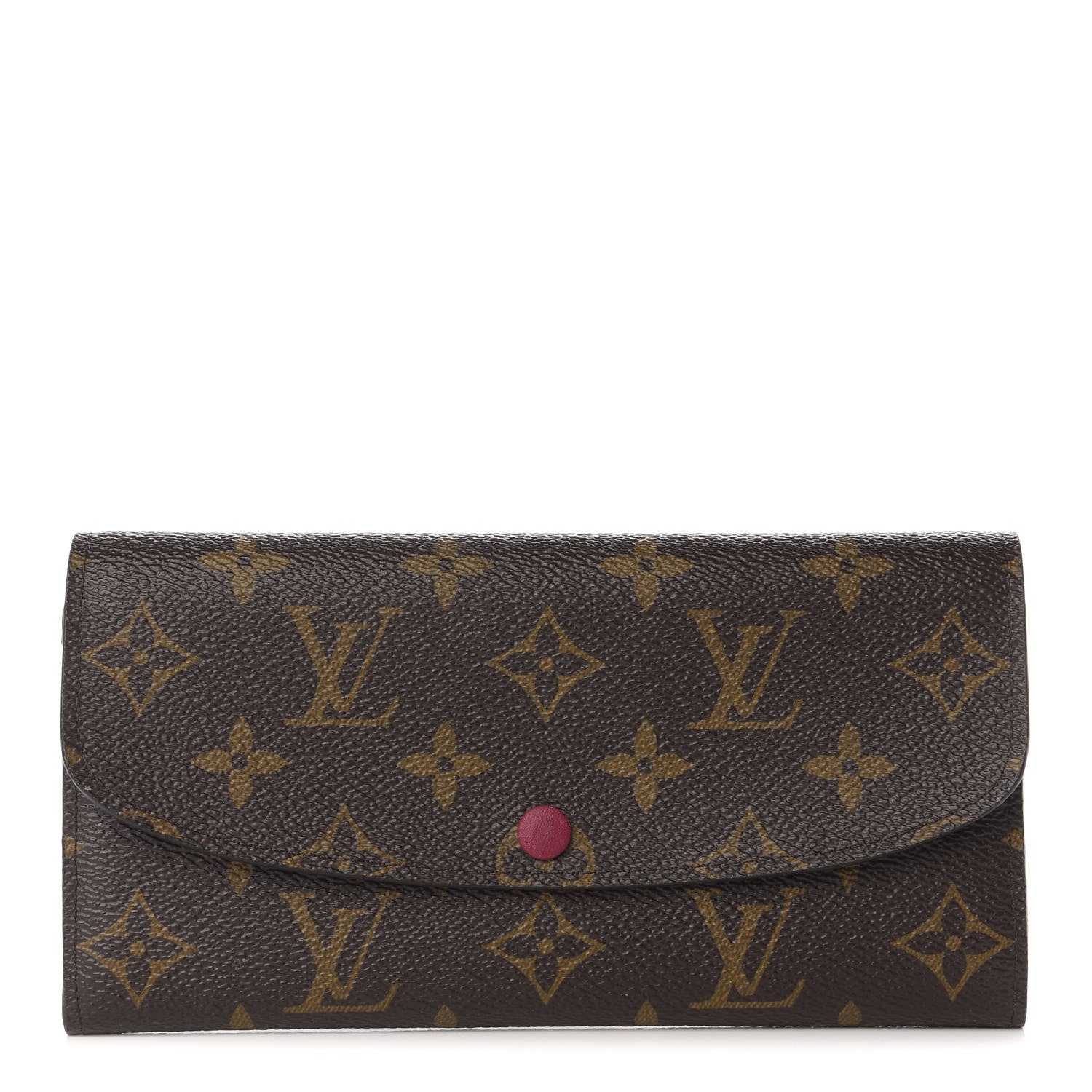 Louis Vuitton Monogram Emilie Wallet Fuchsia 1 of 8