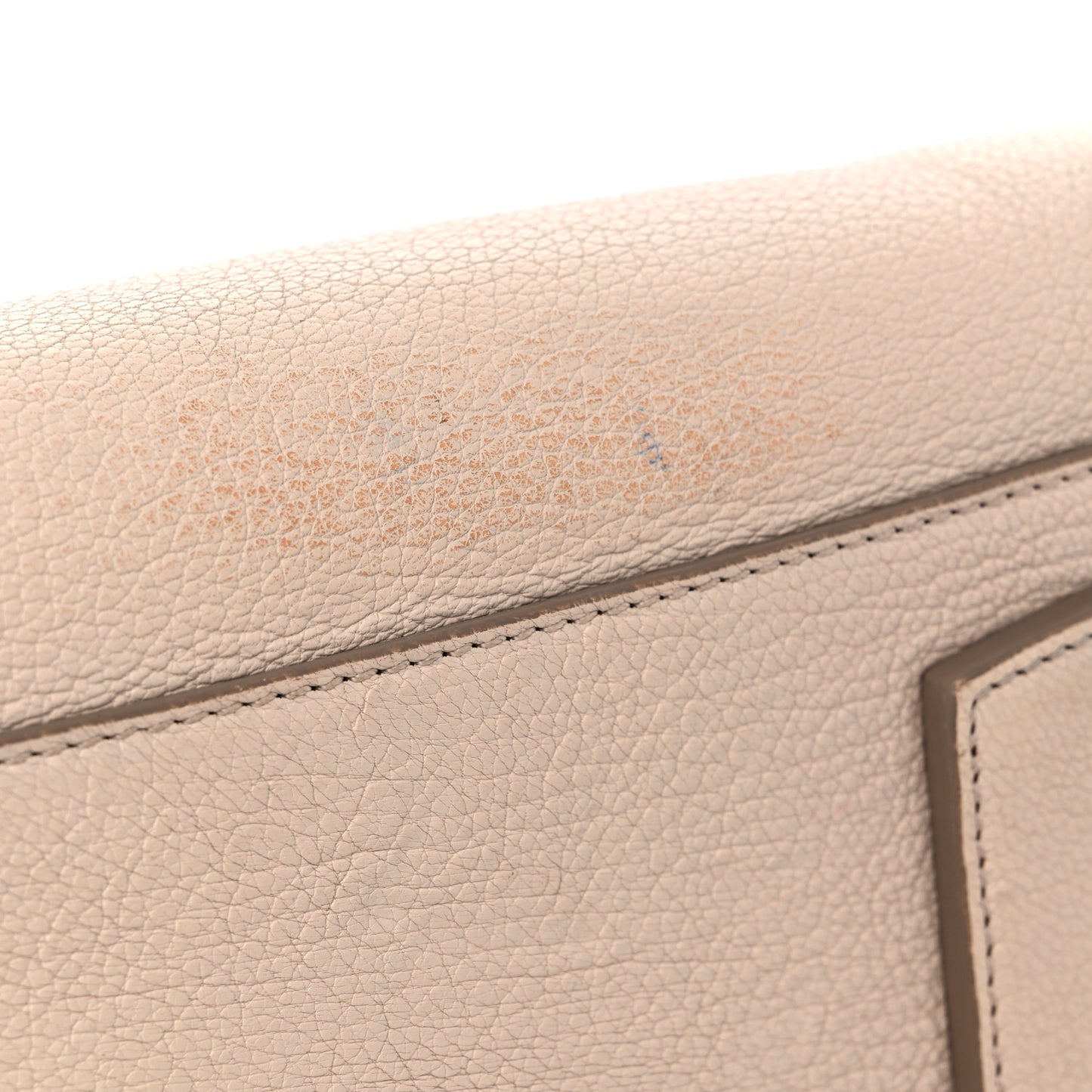 Sugar Goatskin Small Antigona Light Beige