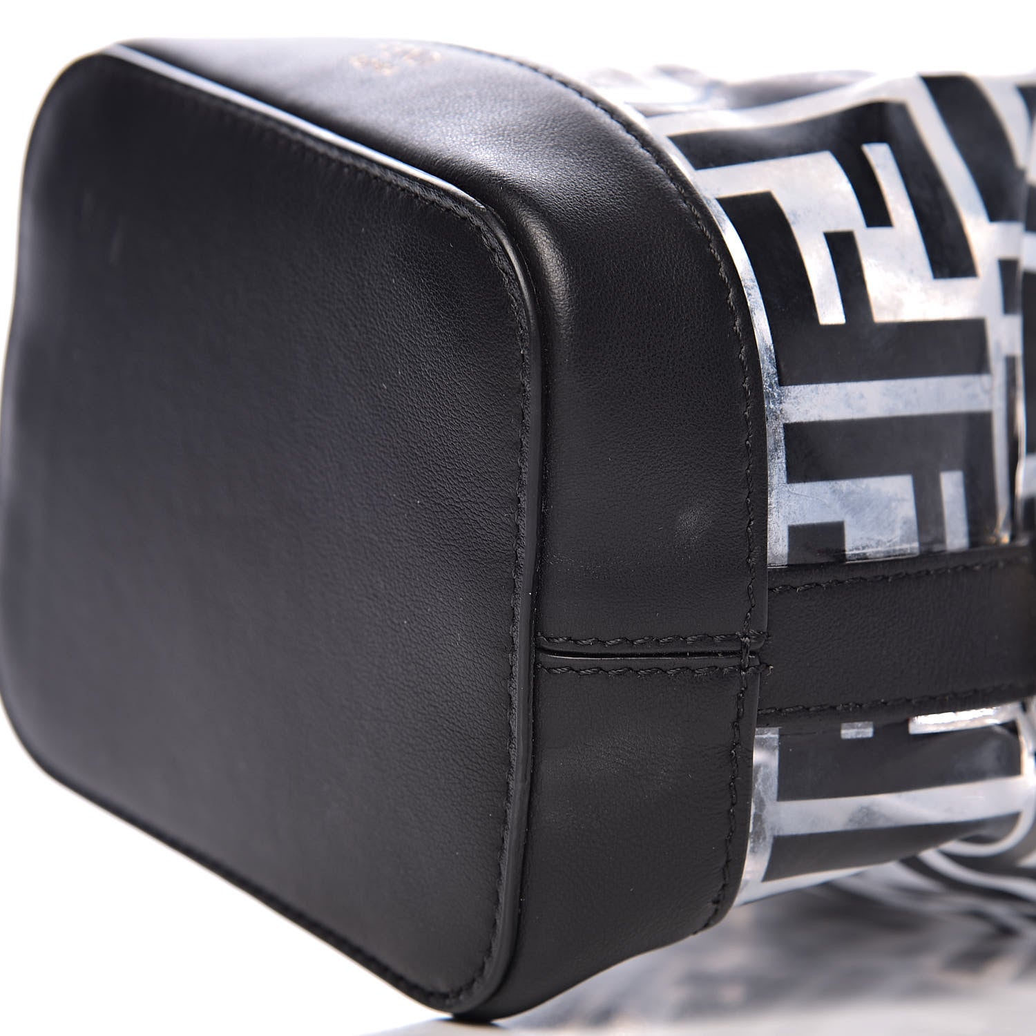 Fendi TPU FF Vitello Grace F is Fendi Mini Mon Tresor Bucket Bag Black 10 of 12