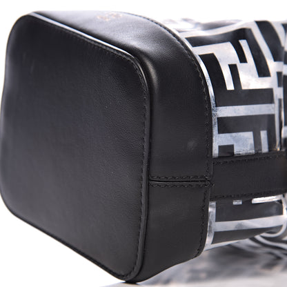 Fendi TPU FF Vitello Grace F is Fendi Mini Mon Tresor Bucket Bag Black 10 of 12