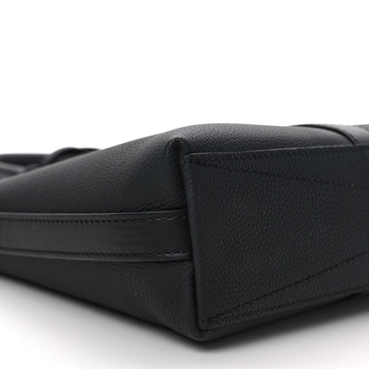Louis Vuitton Calfskin Aerogram Takeoff Briefcase Black 7 of 10