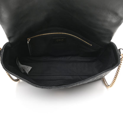 Versace Nappa Barocco Quilted Vanitas Crossbody Black 5 of 8