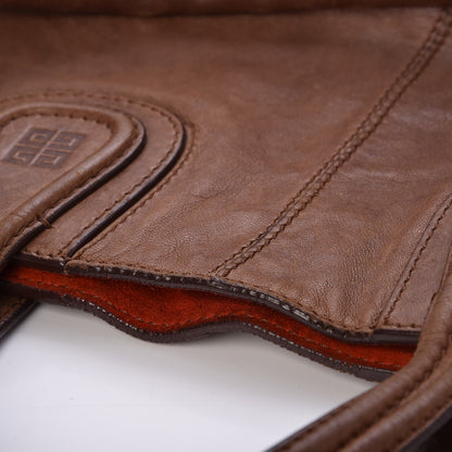 Givenchy Lambskin North South Nightingale Light Brown 8 of 22