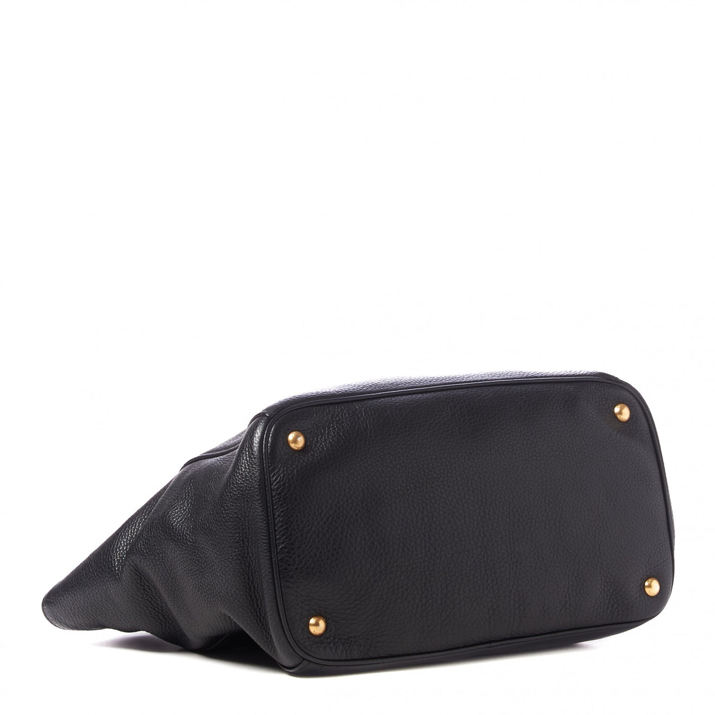 Vitello Daino Tote Black